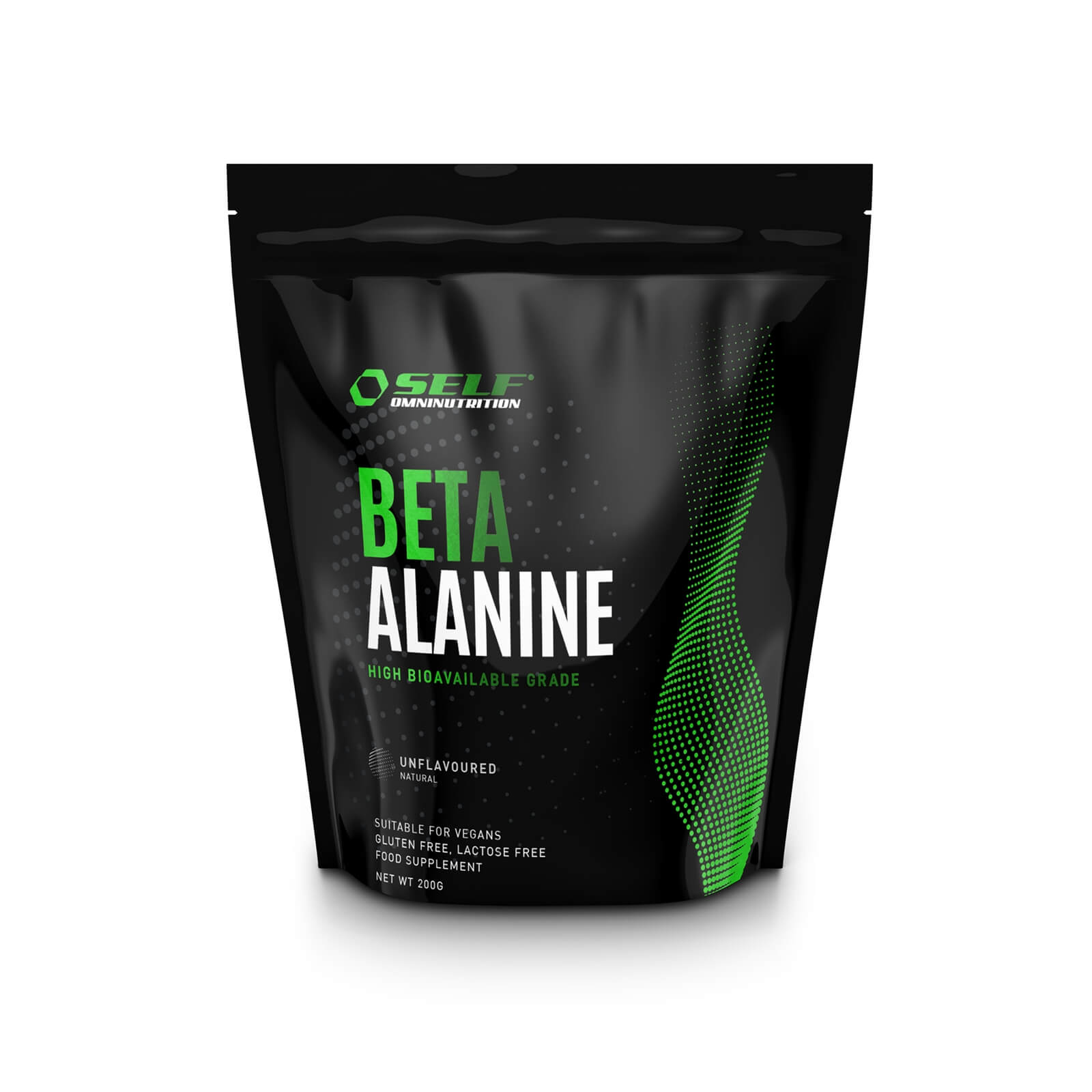 Tjek Beta-Alanine, 200 g, Self på SportGymButikken.dk