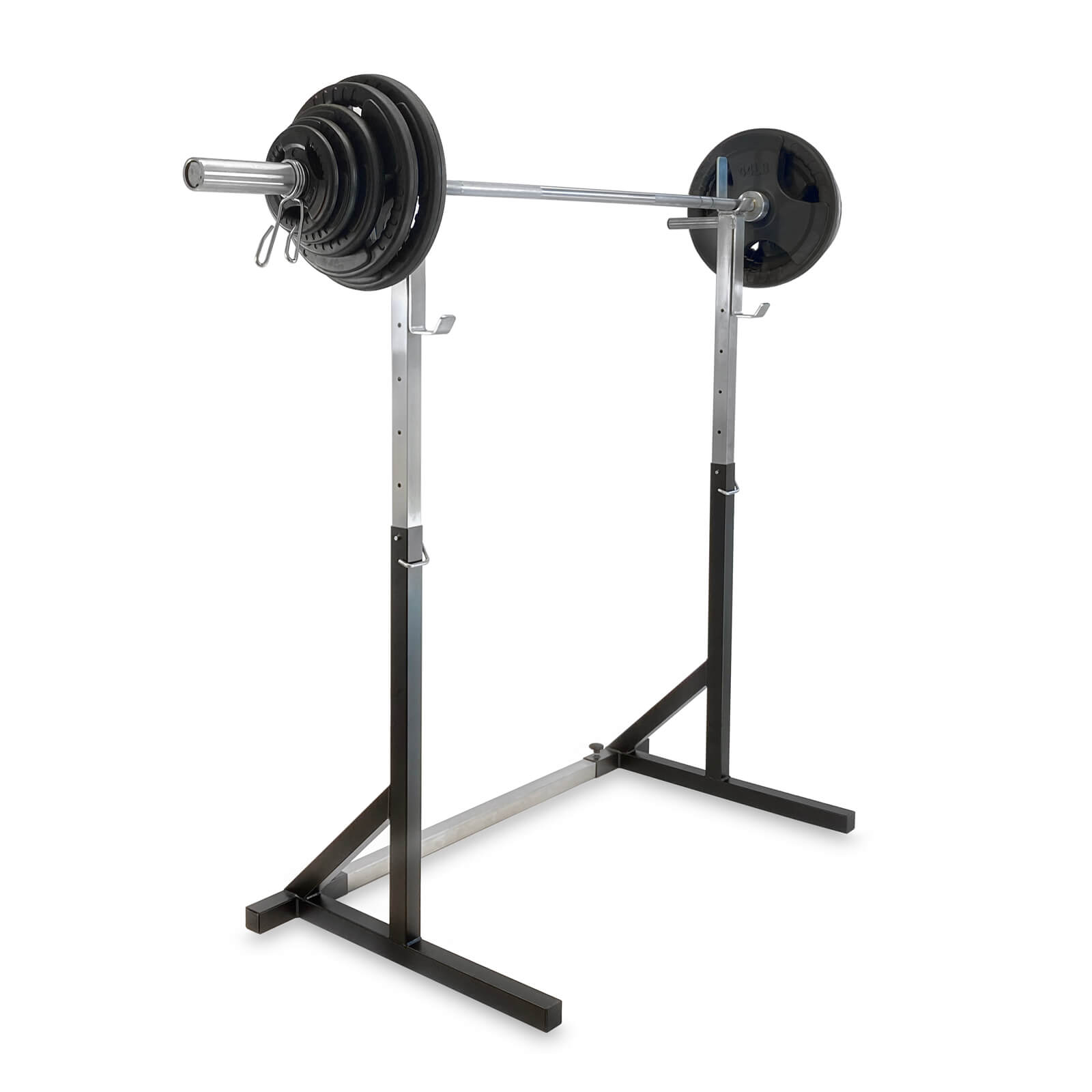 Tjek Tri-Grip vægtstangssæt 87,5 kg & stativ, JTC Power hos SportGymButik