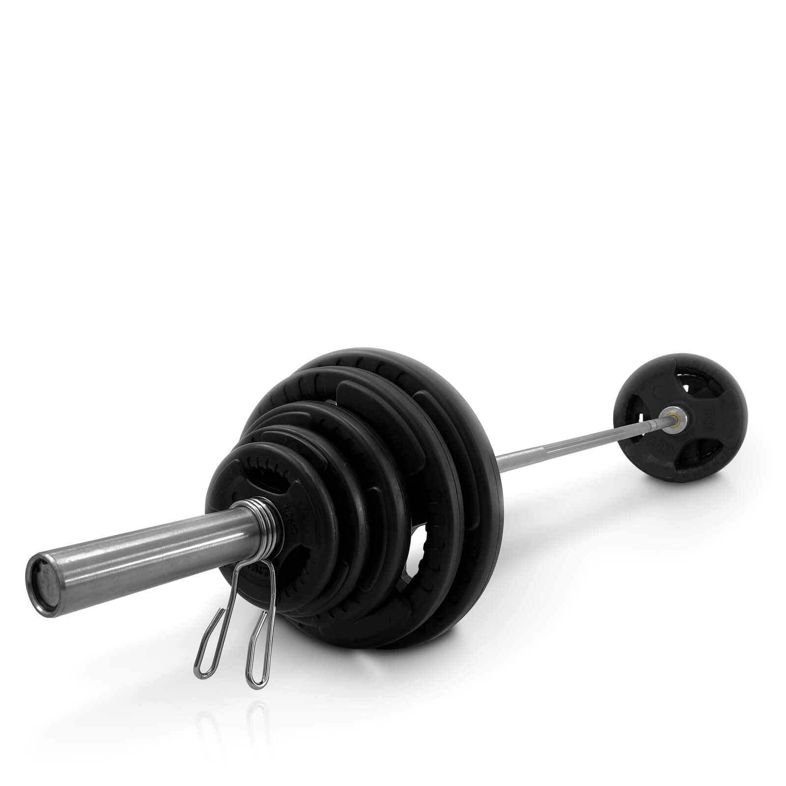 Se Olympic Barbell Set Tri-Grip 87,5 kg, JTC Power hos SportGymButiken