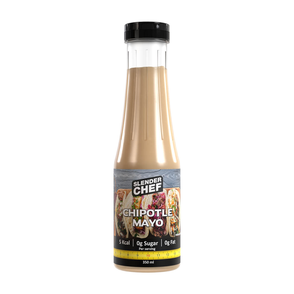 Tjek Chipotle Mayo, 350 ml, Slender Chef på SportGymButikken.dk