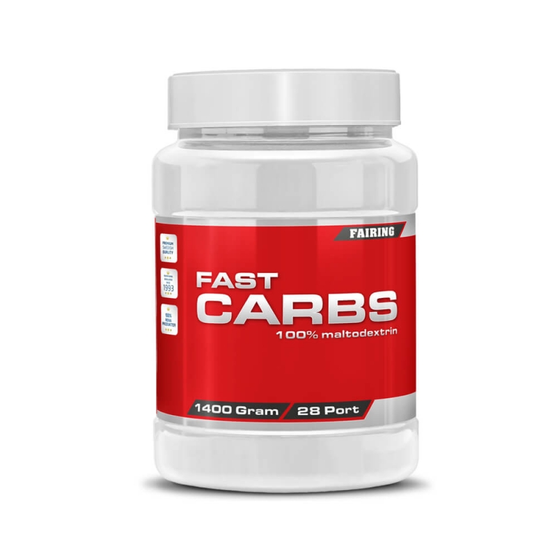 Tjek Fast Carbs, Fairing, 1,4 kg på SportGymButikken.dk