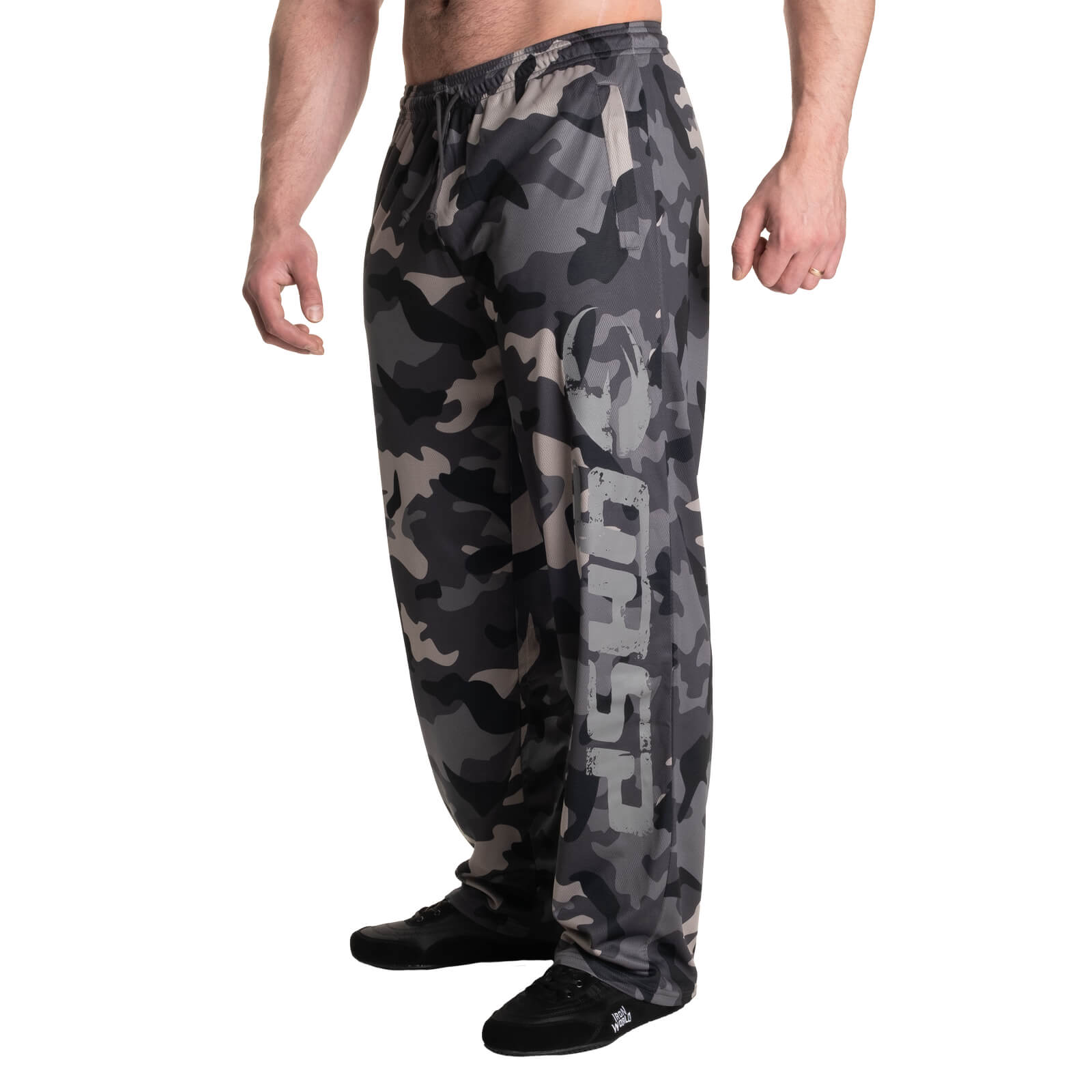 Tjek Original Mesh Pants, taktisk camo, GASP på SportGymButikken.dk