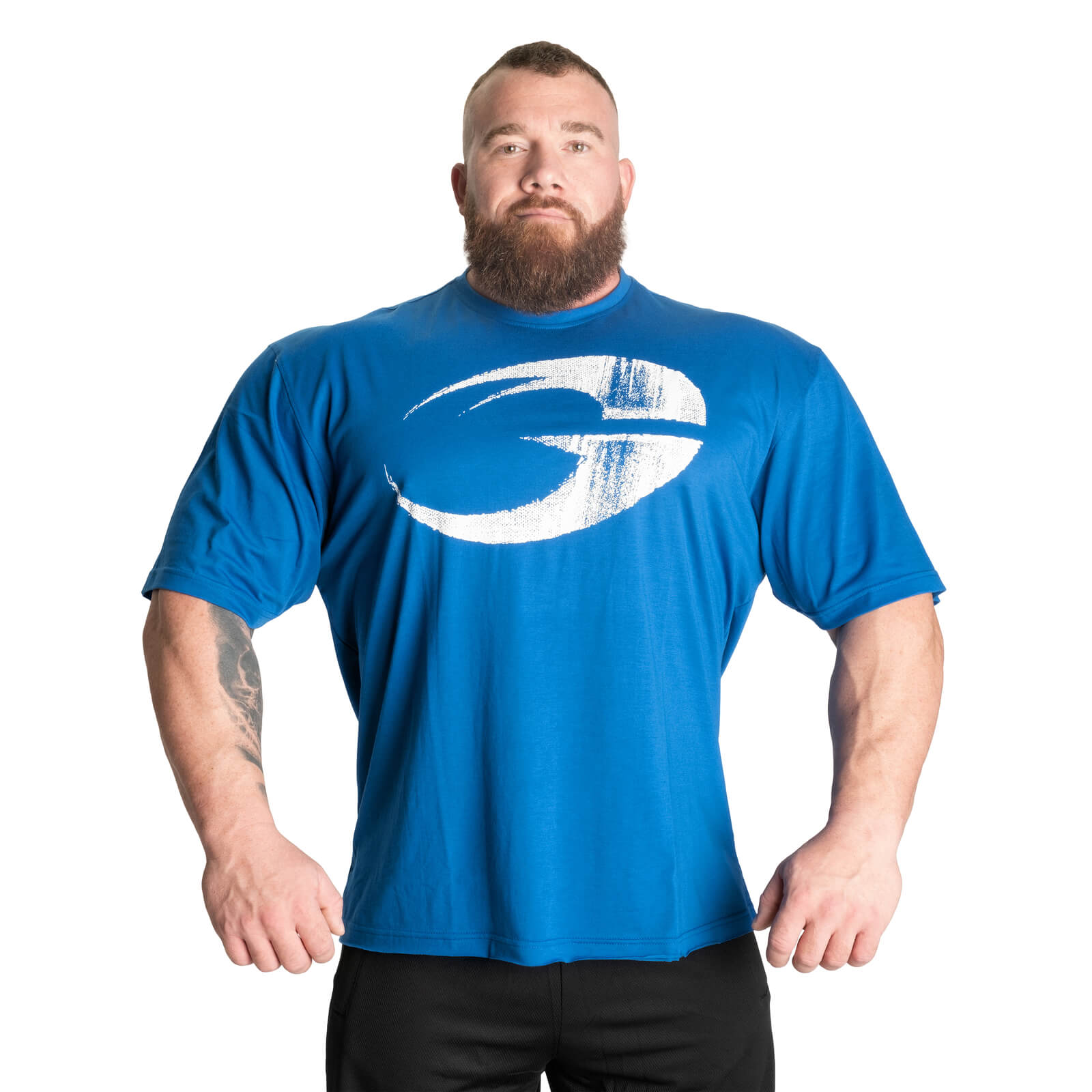 Pump Cover Iron Tee, cobalt blue, GASP