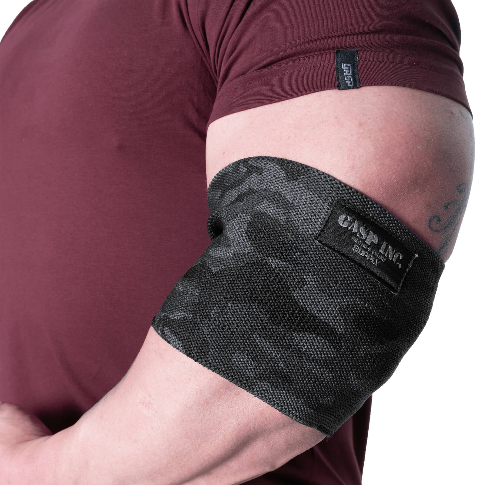 Heavy Duty Elbow Sleeve, dark camo, GASP