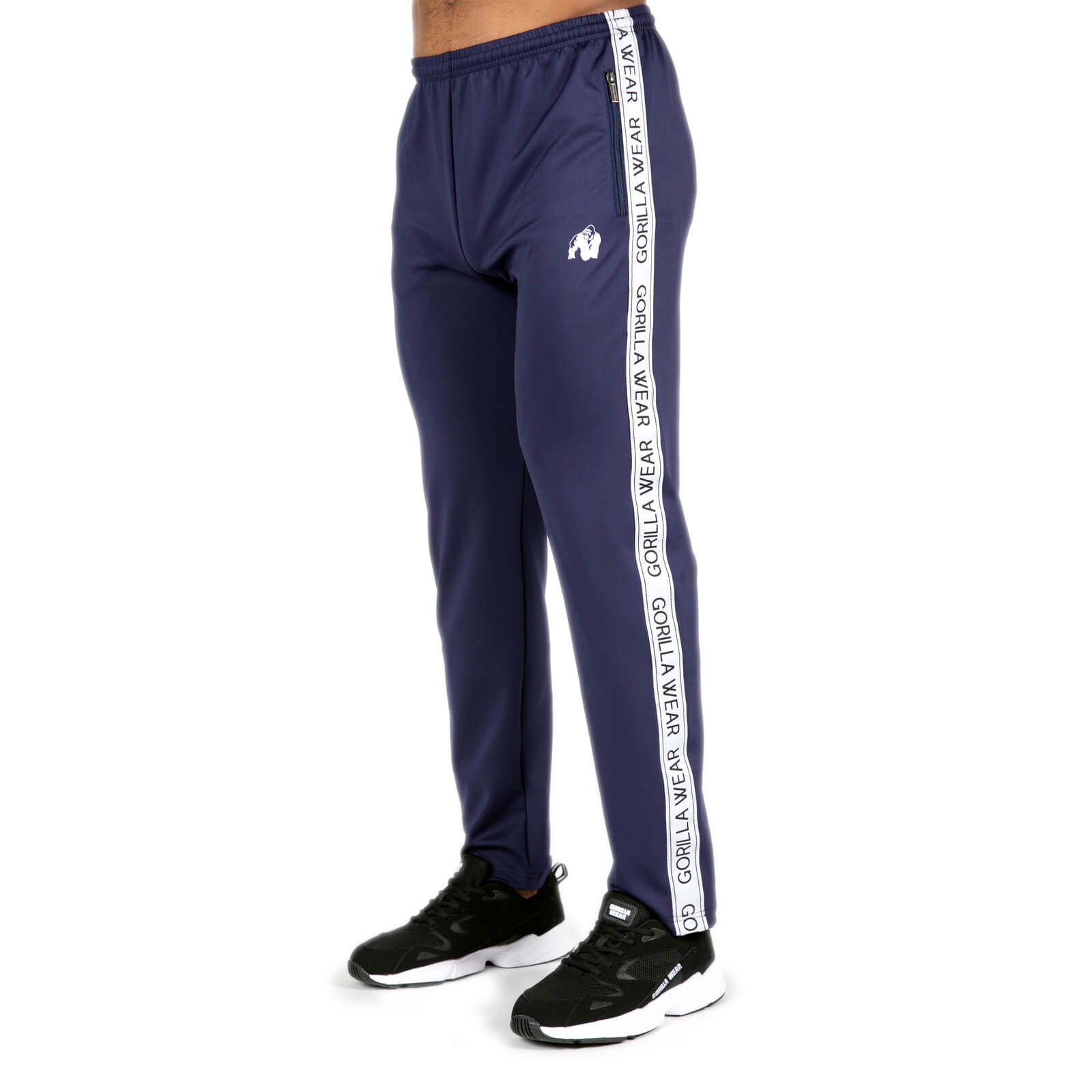 Tjek Delaware Track Pants, navy, Gorilla Wear på SportGymButikken.dk