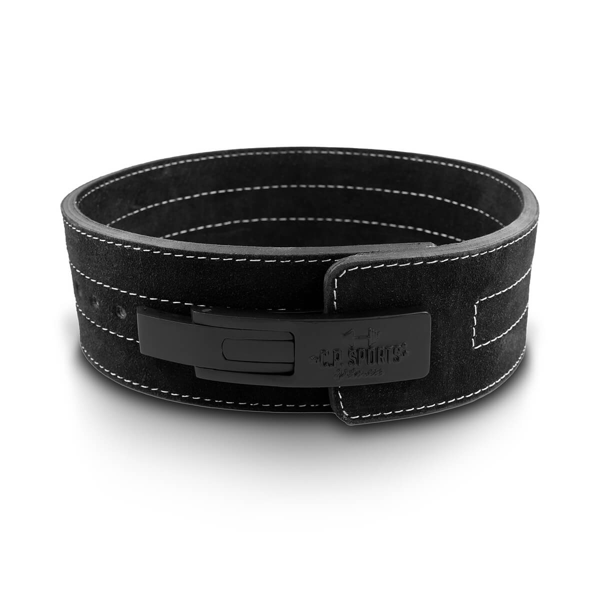 Se Powerlifting Lever Belt, sort, CP Sports på SportGymButikken.dk