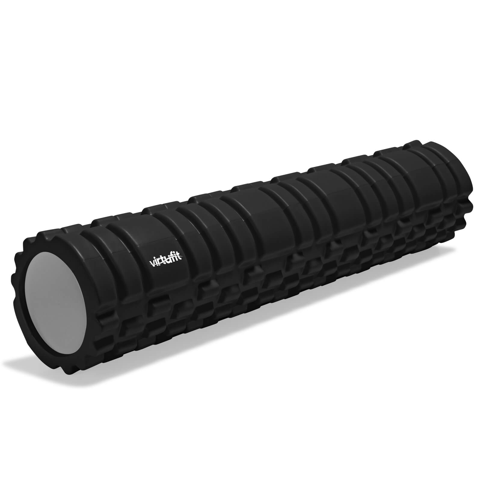 Tjek Grid Foam Roller 62 cm, sort, VirtuFit på SportGymButikken.dk