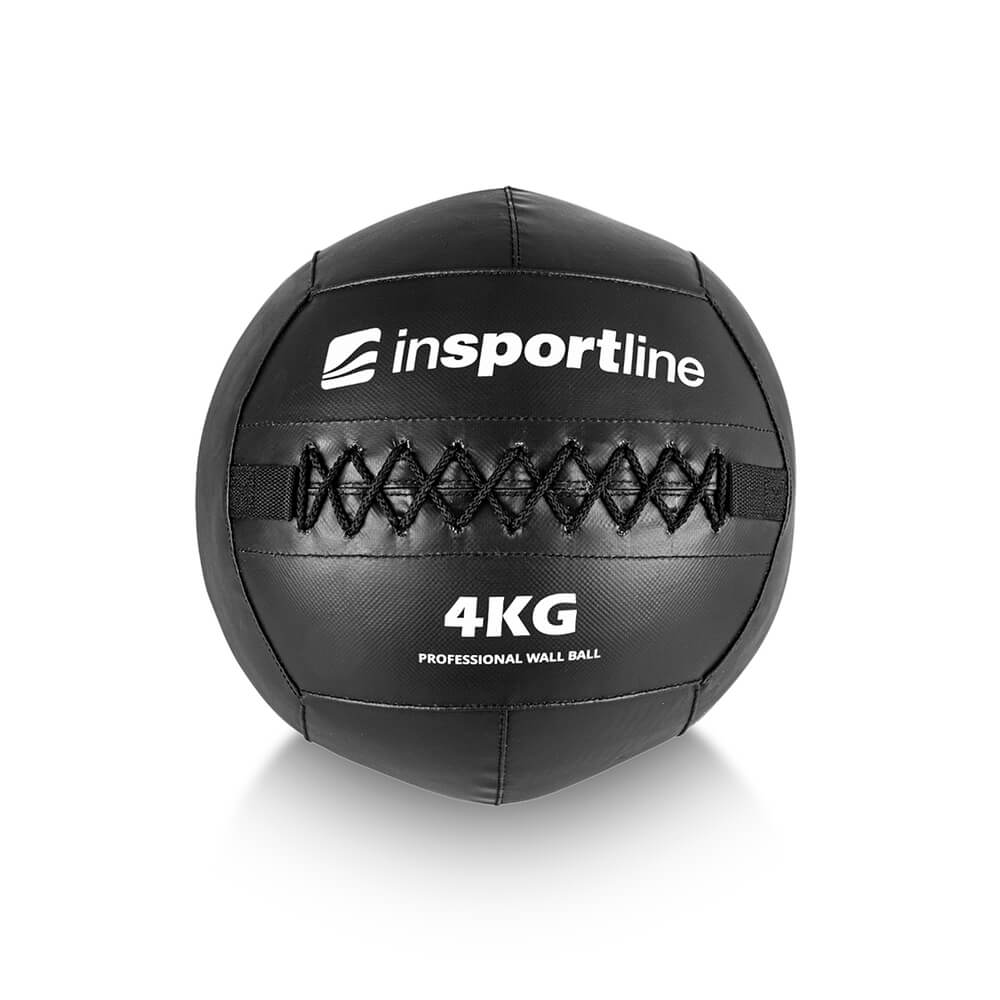 Tjek Wallball SE, 4 kg, inSPORTline på SportGymButikken.dk