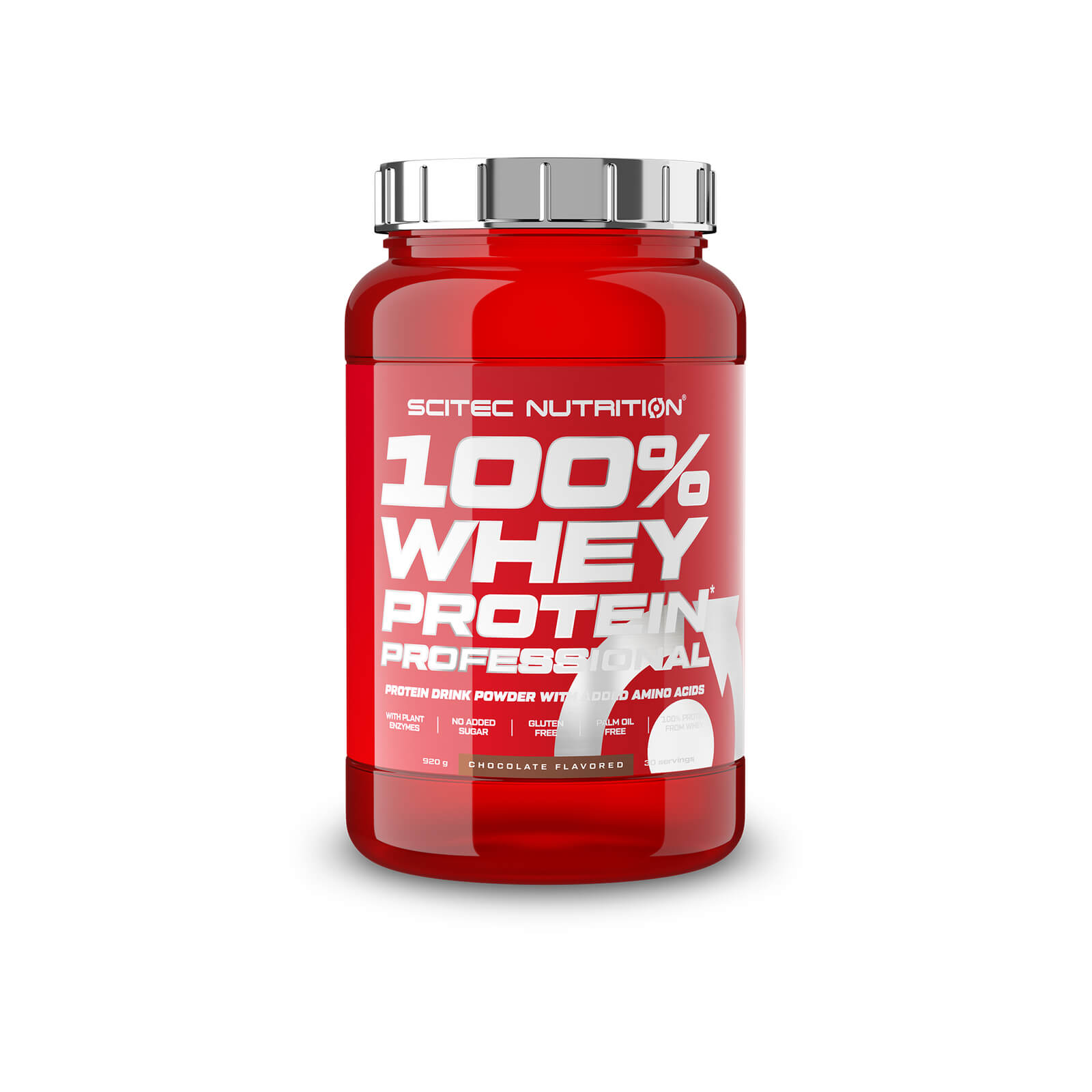 Tjek 100% Whey Protein Professional, Scitec Nutrition, 920g på SportGymBu