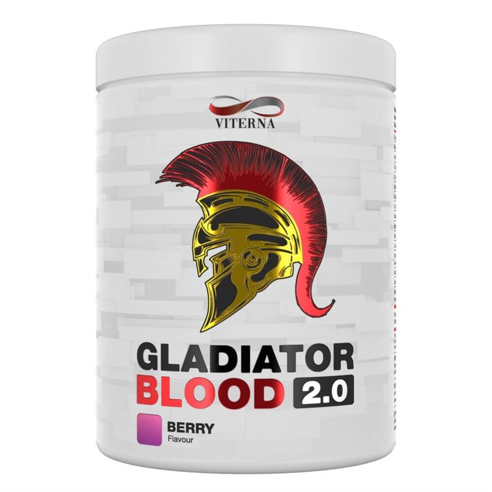 Tjek Gladiator Blood 2.0, 460 g, Viterna på SportGymButikken.dk