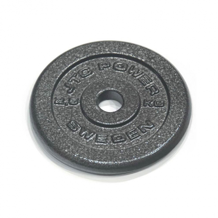 Se Vægtplademetal, JTC Power, 25 mm, 2 x 2,5 kg på SportGymButikken.dk