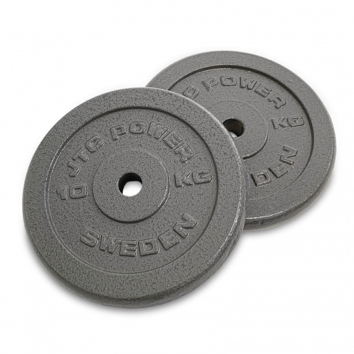 Tjek Vægtplademetal, JTC Power, 25 mm, 1 x 10 kg på SportGymButikken.dk