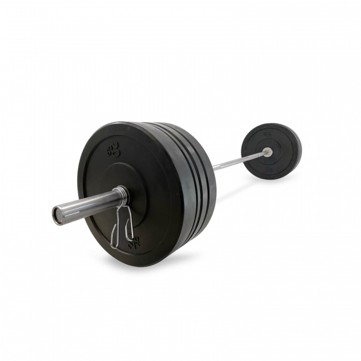 Se Bumper Barbell Set Basic 120 kg, JTC Power på SportGymButikken.dk