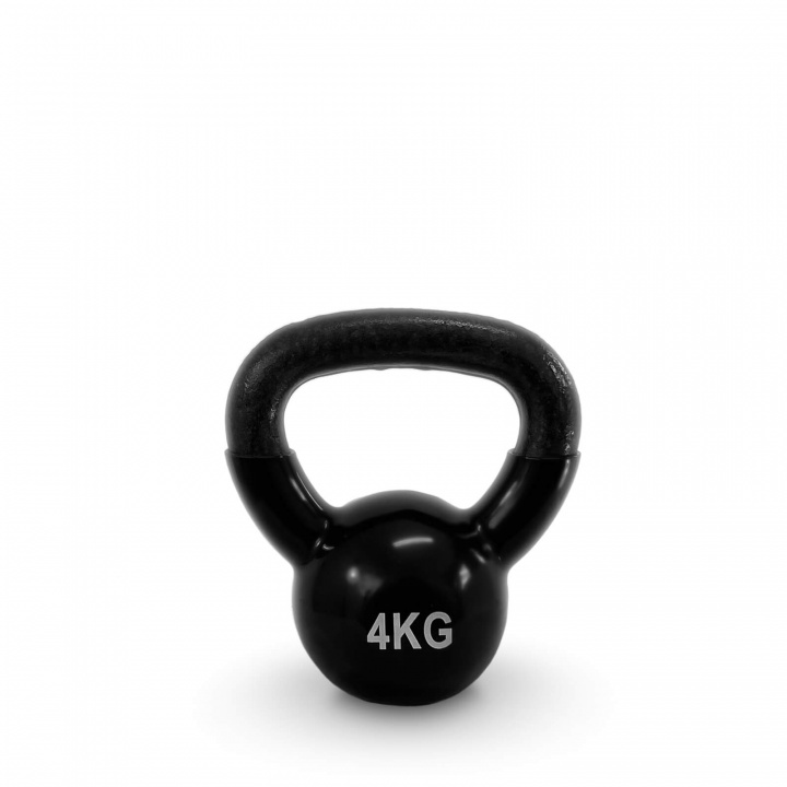 Tjek Kettlebell Vinyl, 4 kg, JTC Power på SportGymButikken.dk