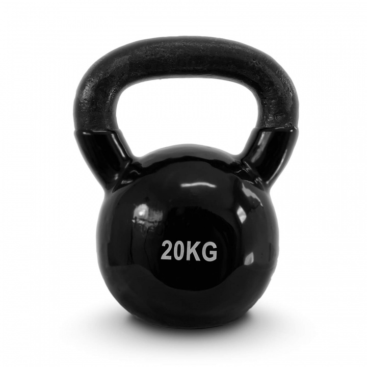 Tjek Kettlebell Vinyl, 20 kg, JTC Power på SportGymButikken.dk