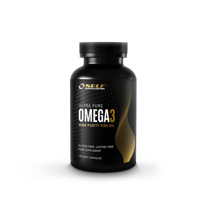 Tjek Omega 3 Fiskeolie, 120 kapsler, Self på SportGymButikken.dk