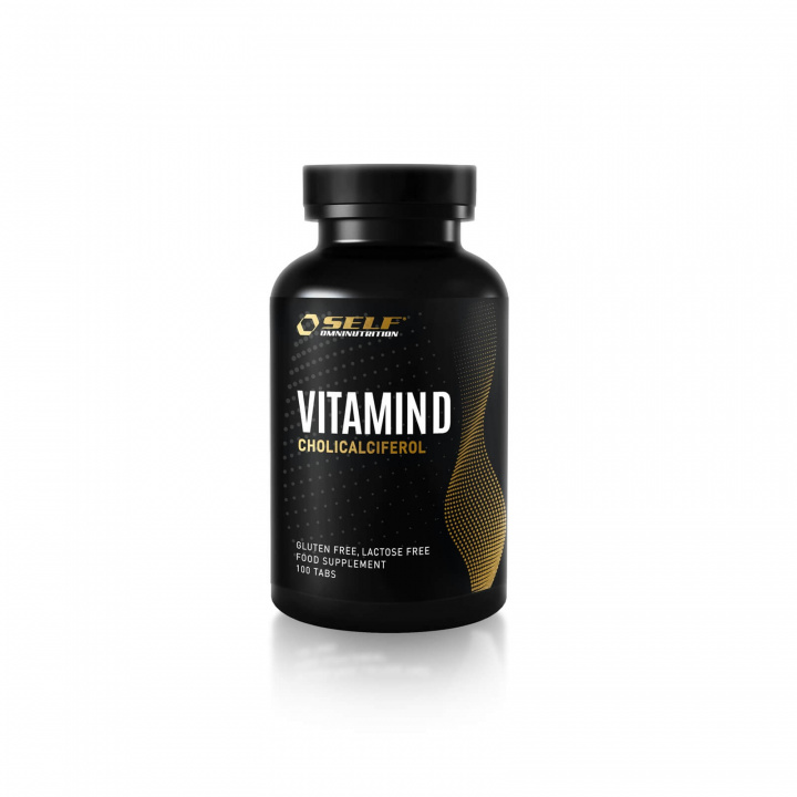 Tjek D-vitamin, 100 tabletter, Self på SportGymButikken.dk