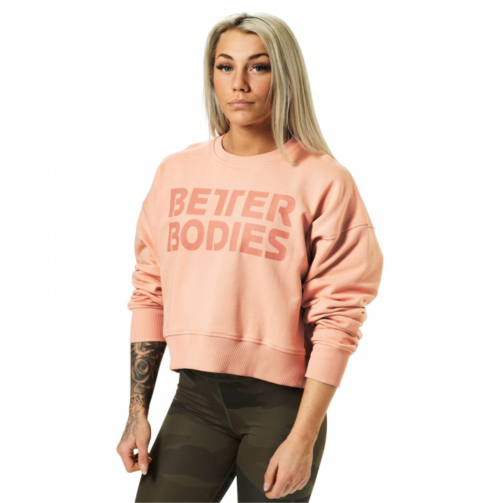 Tjek Chelsea Sweater, peach beige, Better Bodies på SportGymButikken.dk