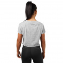 Astoria Cropped Tee, grey melange, Better Bodies