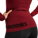 Nolita Seamless Ls, sangria red, Better Bodies