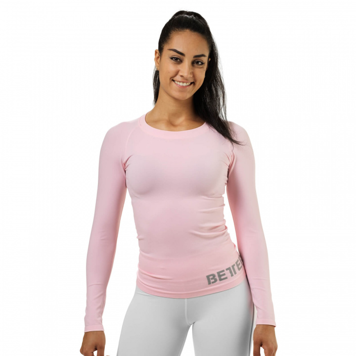 Tjek Nolita Seamless Ls, bleg pink, Better Bodies på SportGymButikken.dk