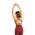 Waverly Elastic Bra, sangria red, Better Bodies