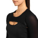 Highbridge Mesh L/S, black, Better Bodies