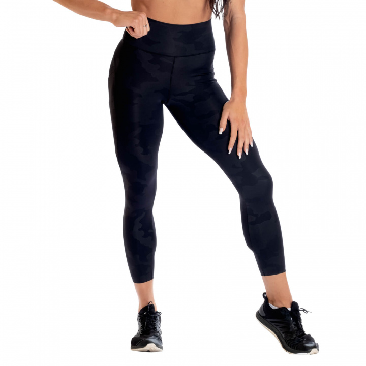 High Waist Leggings, black camo V2, Better Bodies i gruppen Dametøj / Bukser & Tights / Træningstights hos Sportgymbutikken.dk (BB-111014-939r)