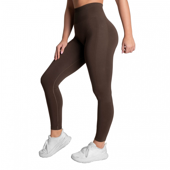 Scrunch Leggings, timber, Better Bodies i gruppen Dametøj / Bukser & Tights / Træningstights hos Sportgymbutikken.dk (BB-111079-780r)