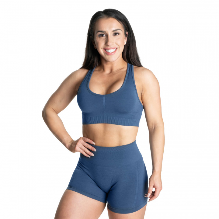 Scrunch Sports Bra, sky blue, Better Bodies i gruppen Dametøj / Undertøj / Sports BH hos Sportgymbutikken.dk (BB-111090-524r)