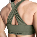 Scrunch Sports Bra, washed green, Better Bodies