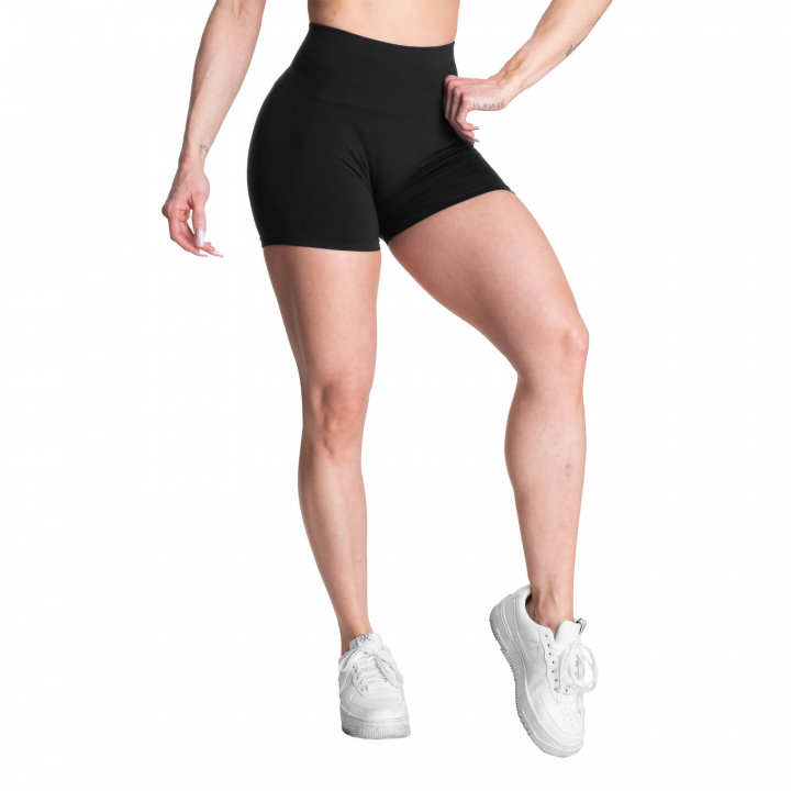 Scrunch Shorts, black, Better Bodies i gruppen Dametøj / Bukser & Tights / Hotpants hos Sportgymbutikken.dk (BB-111097-999r)