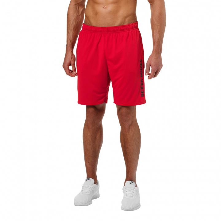 Tjek Loose Function Short, knaldrøde, Better Bodies ud på SportGymButikken.dk