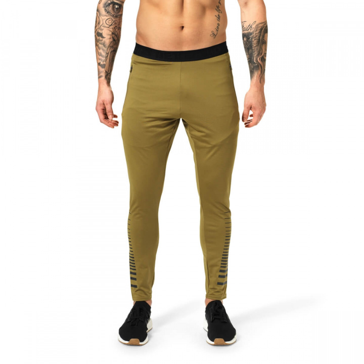 Tjek Brooklyn Gym Pants, militærgrøn, Better Bodies på SportGymButiken.s