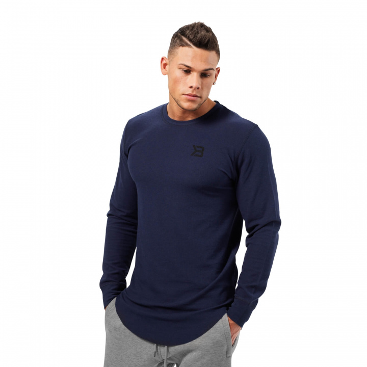 Tjek Harlem Thermal L/S, dark navy, Better Bodies ud på SportGymButikken.dk