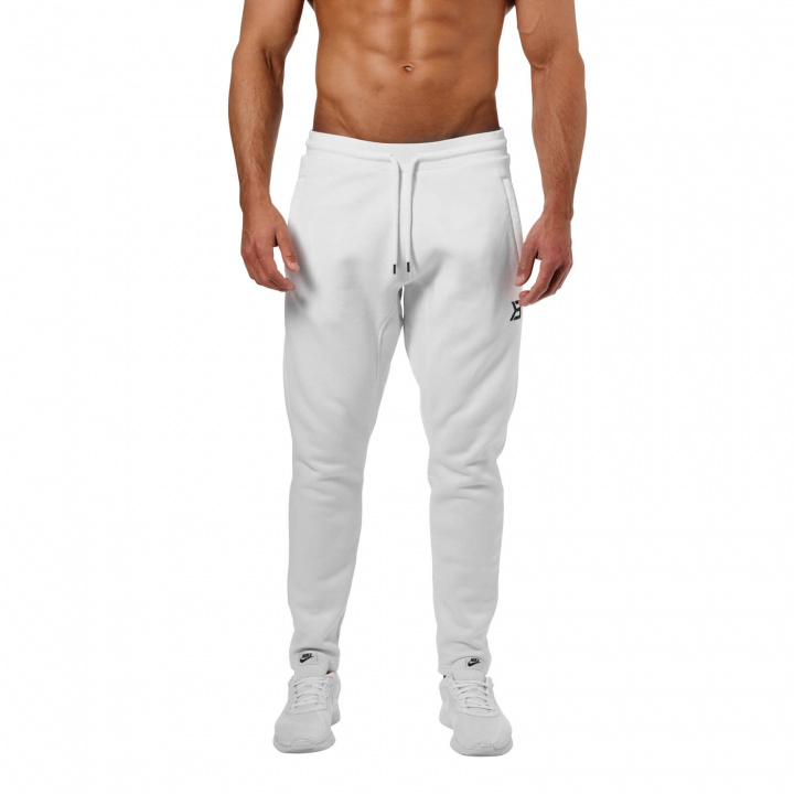 Tjek Astor Sweatpants, hvid, Better Bodies ud på SportGymButikken.dk