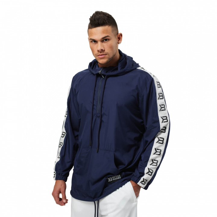 Tjek Harlem Jacket, dark navy, Better Bodies på SportGymButikken.dk