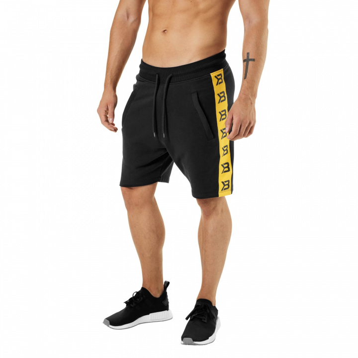 Tjek Stanton Sweat Shorts, vask sort, Better Bodies på SportGymButikken.dk