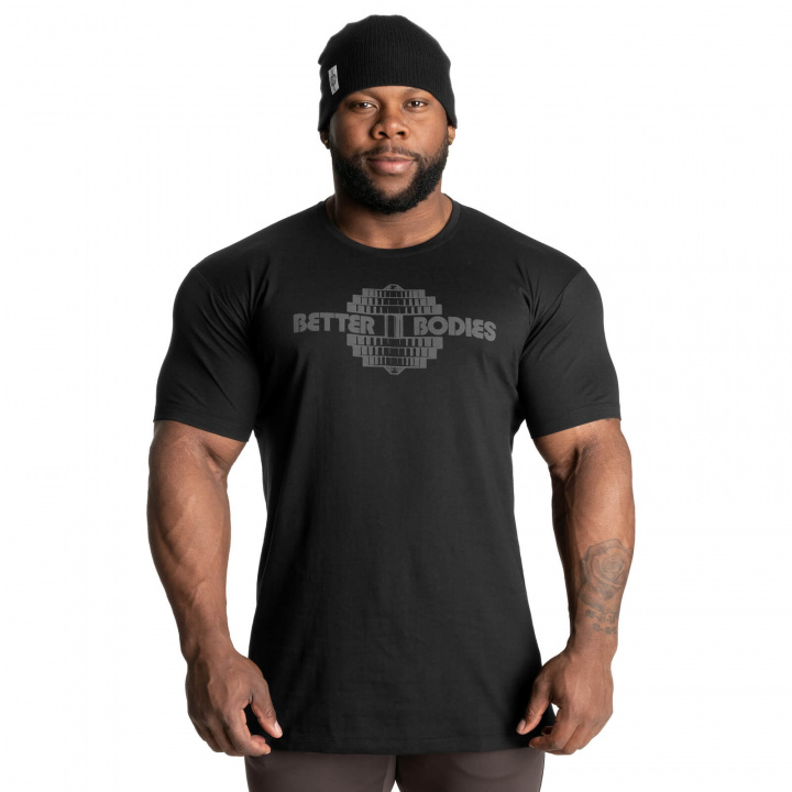 BB Legacy Tee, black, Better Bodies i gruppen Herretøj / Overdele / T-shirts hos Sportgymbutikken.dk (BB-121056-999r)