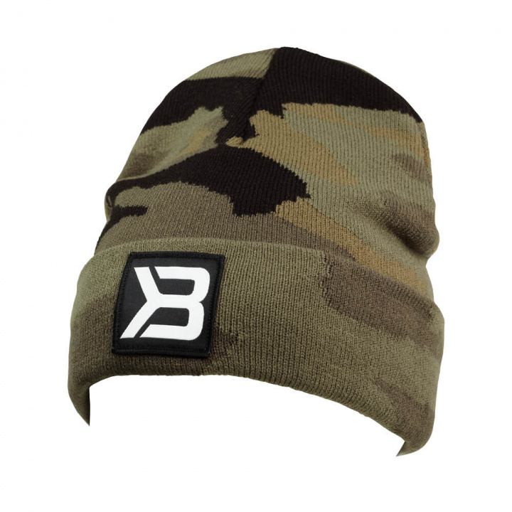 Tjek Tribeca Beanie, mørkegrøn camo, Better Bodies på SportGymButikken.dk