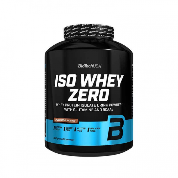 Tjek Iso Whey Zero, 2,27 kg, Vanilla ud på SportGymButikken.dk