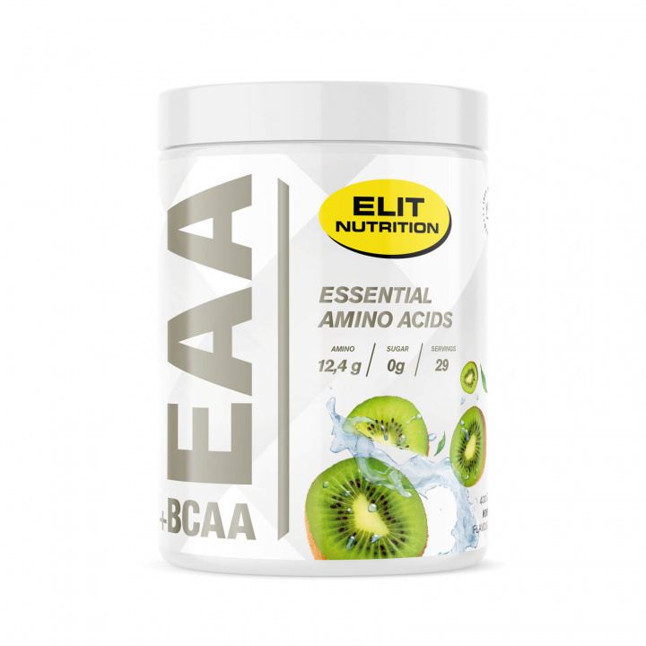 Tjek EAA + BCAA, 400 g, Kiwi på SportGymButikken.dk