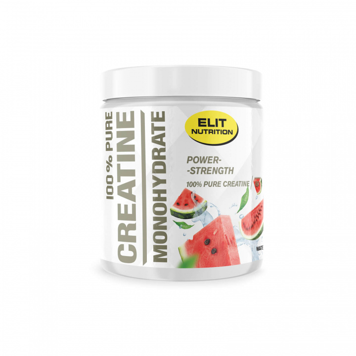 Tjek Elit 100% Pure Creatine Monohydrate, 300 g, Watermelon på SportGymButikken.dk