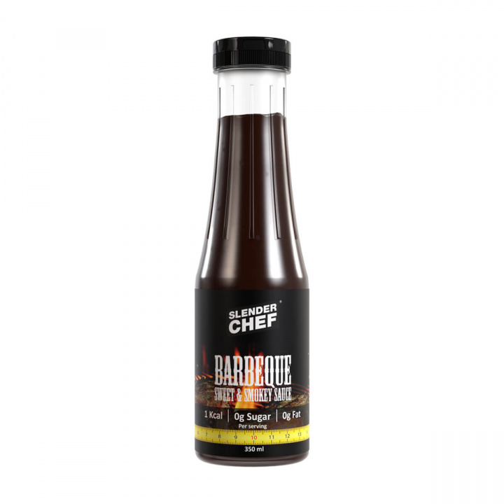 Se BBQ Sweet and Smokey, 350 ml, Slender Chef på SportGymButikken.dk