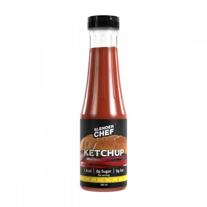 Tjek Ketchup, 350 ml, Slender Chef ud på SportGymButikken.dk