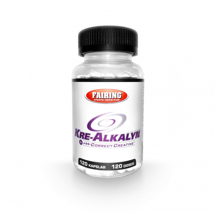 Tjek Kre-Alkalyn®, Fairing, 120 kapsler på SportGymButikken.dk