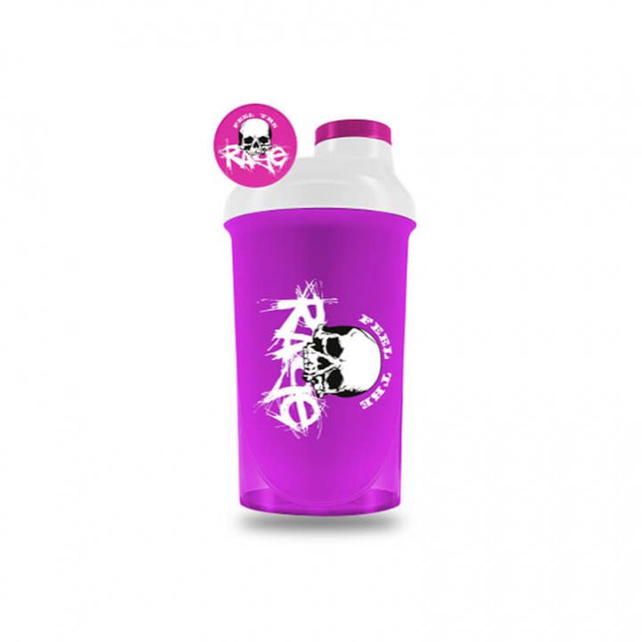 Se Shaker Rage 500 ml, pink, Fairing på SportGymButikken.dk