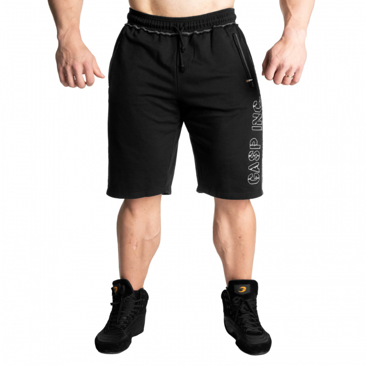 Se Division Sweatshorts, sort, GASP på SportGymButikken.dk