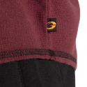 L/S Thermal Hoodie, maroon, GASP