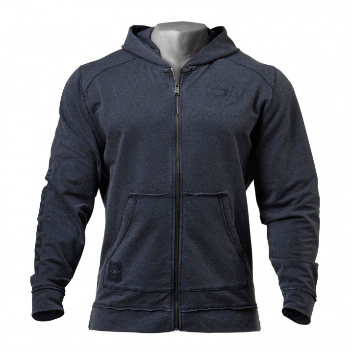 Tjek Annex Zip Hood, dark navy, GASP på SportGymButikken.dk